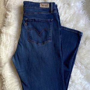 Levi’s Mid Rise Skinny Jeans - Blue - Size 14